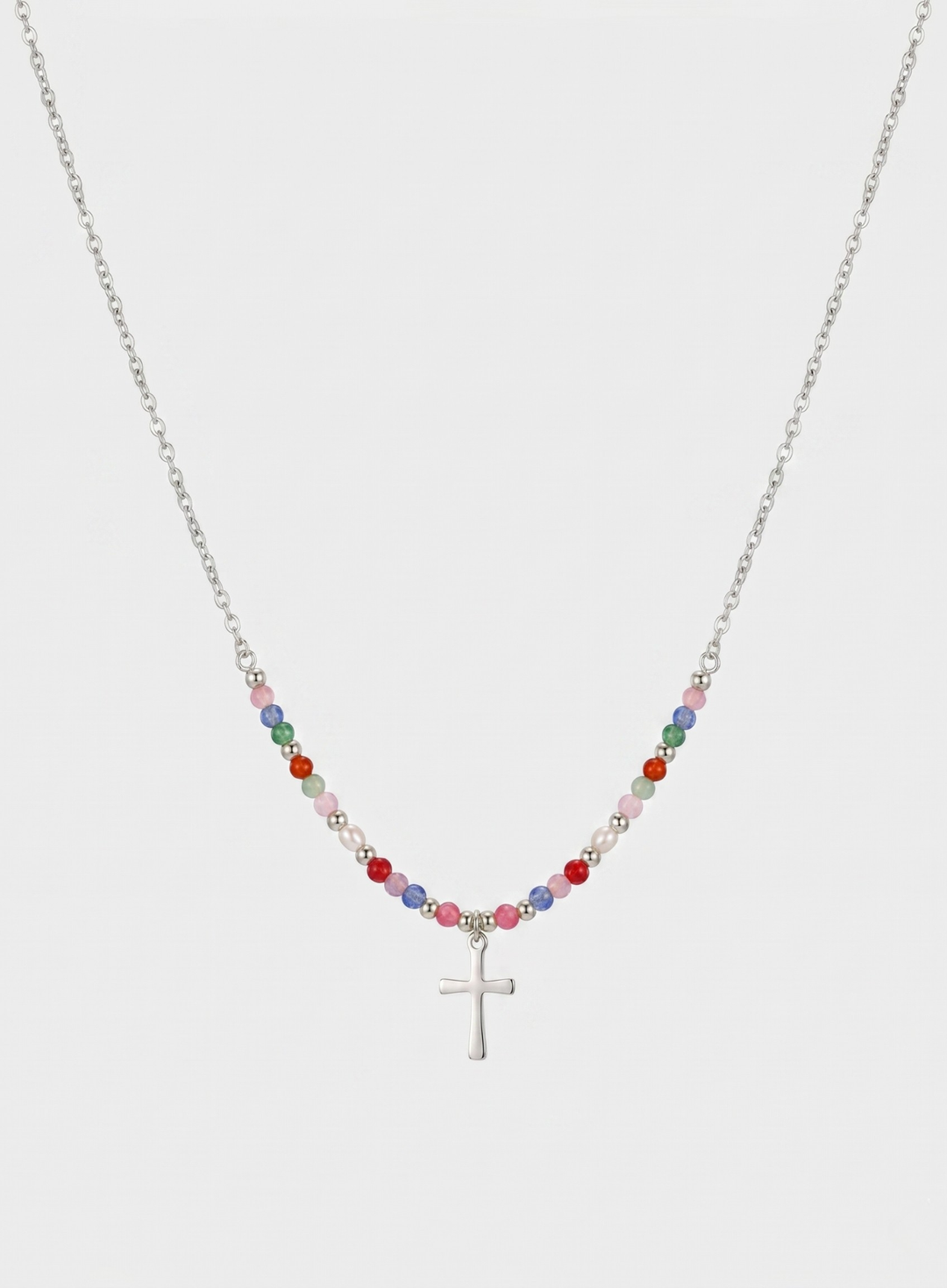 Olivia Sydney - Colorful Cross Necklace