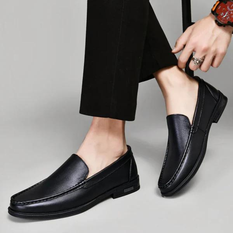 Olivia Sydney - Elegant Leather Loafers