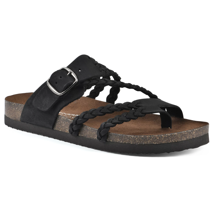 Olivia Sydney - Braided Strap Orthopedic Sandal