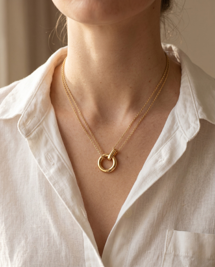 Olivia Sydney - Eternal Circle Necklace
