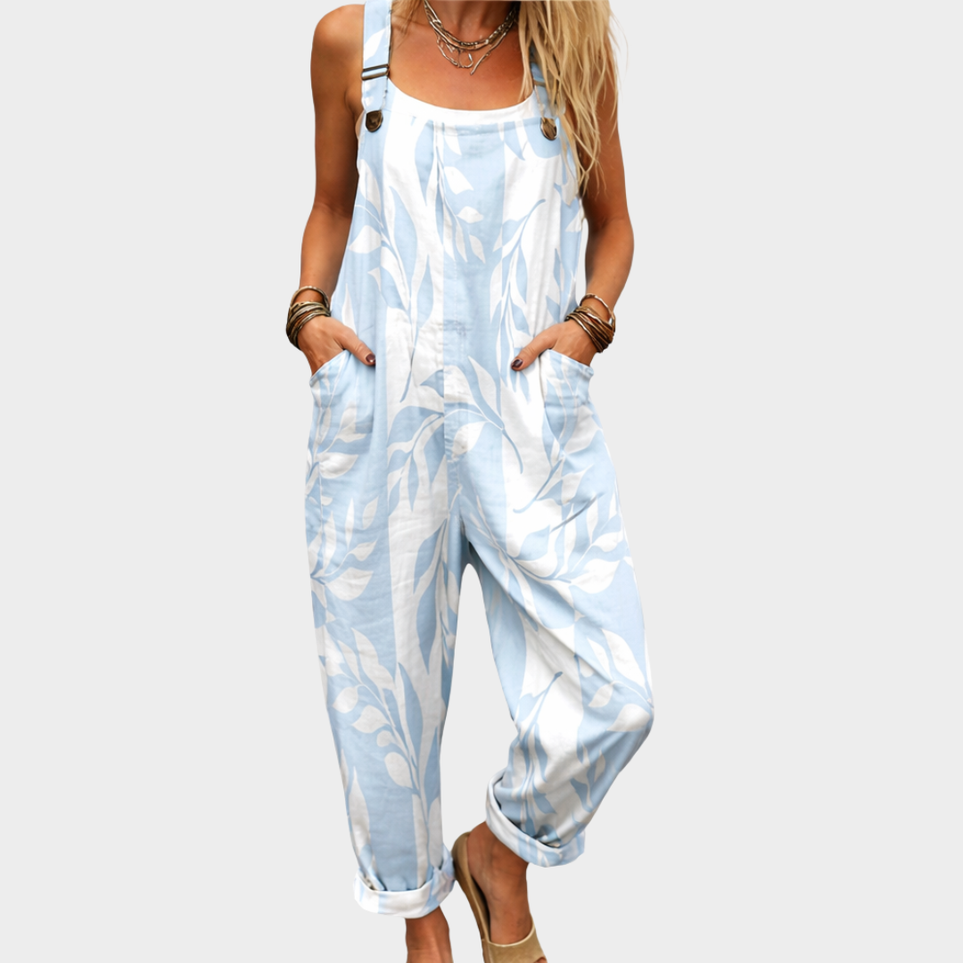 Olivia Sydney - Comfortable Printed Jumpsuit