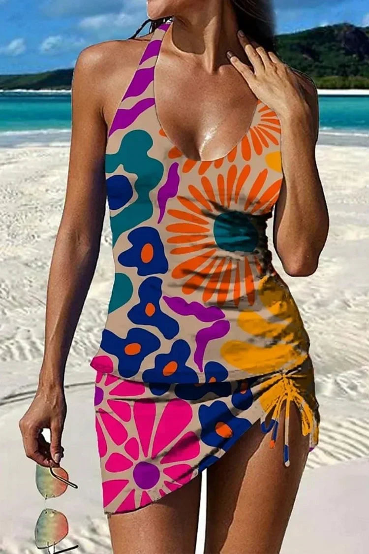Olivia Sydney - Graphic Tankini Set