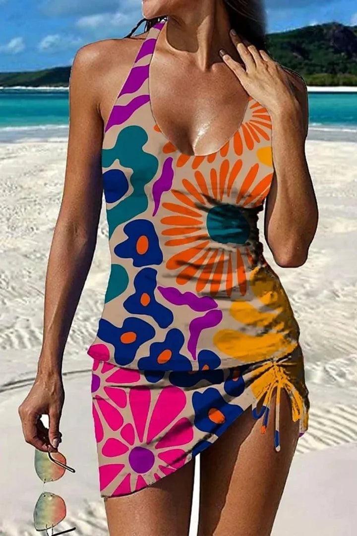 Olivia Sydney - Graphic Tankini Set