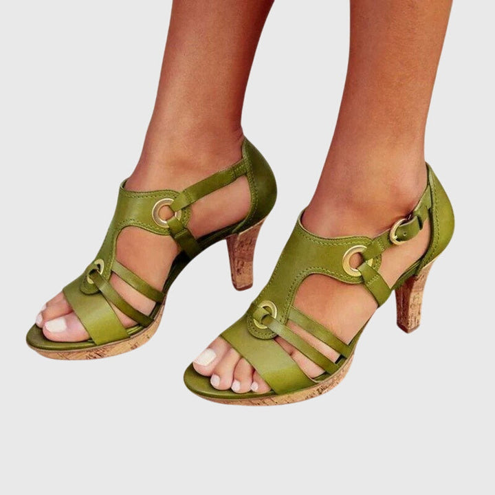 Olivia Sydney - orthopedic sandal with stabilizing heel