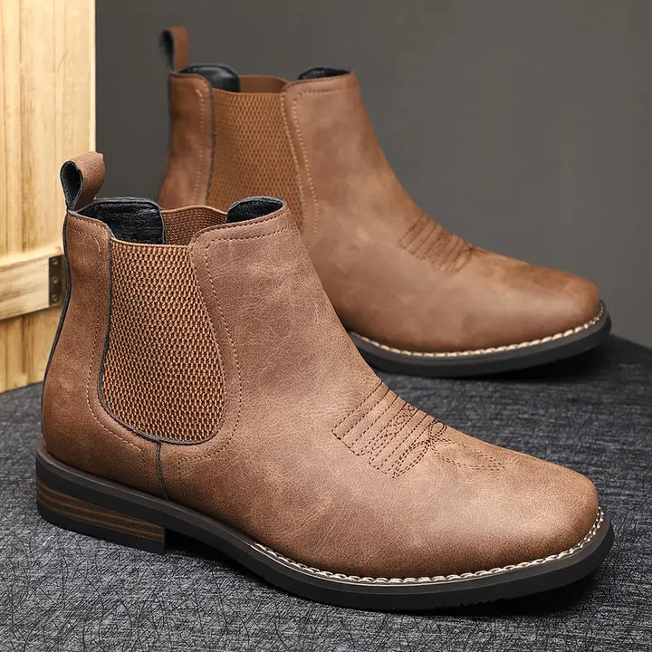 Olivia Sydney - Elegant Leather Boots for Men