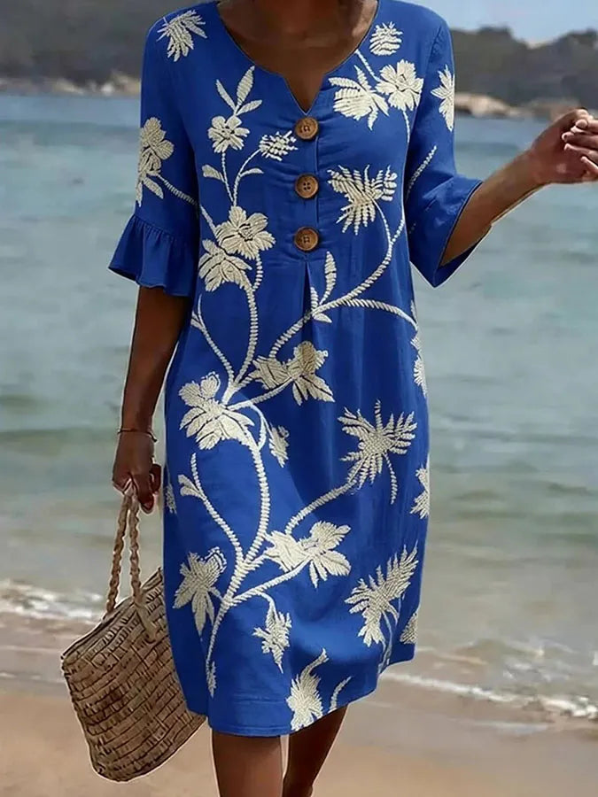 Olivia Sydney - Casual Floral Dress