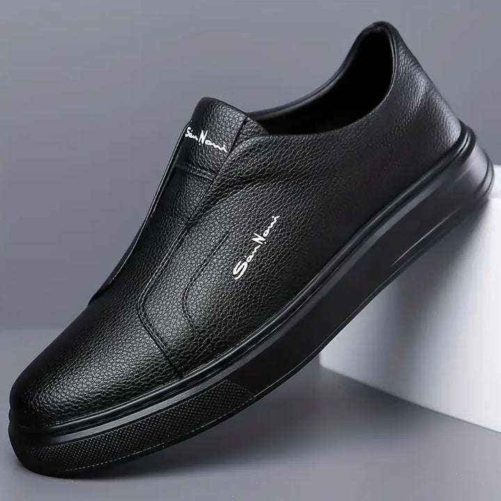 Olivia Sydney - Leather Slip-On Shoes