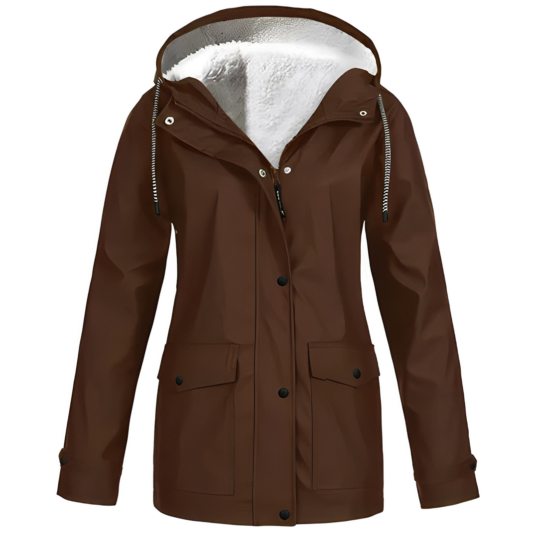 Olivia Sydney - Women's Raincoat with Fleece Lining