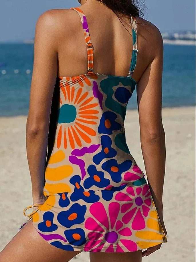 Olivia Sydney - Graphic Tankini Set