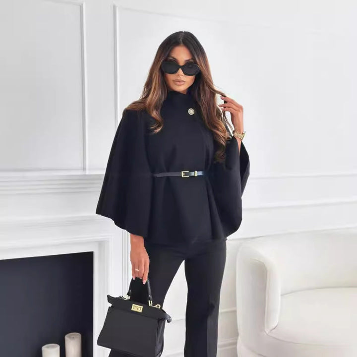 Olivia Sydney - Chic Butterfly Jacket with Belt