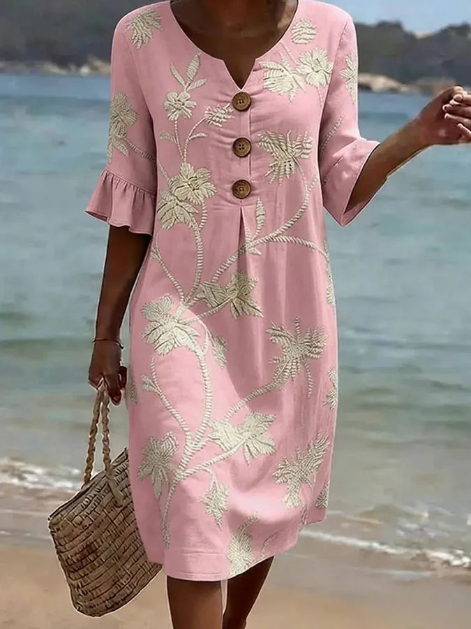 Olivia Sydney - Casual Floral Dress