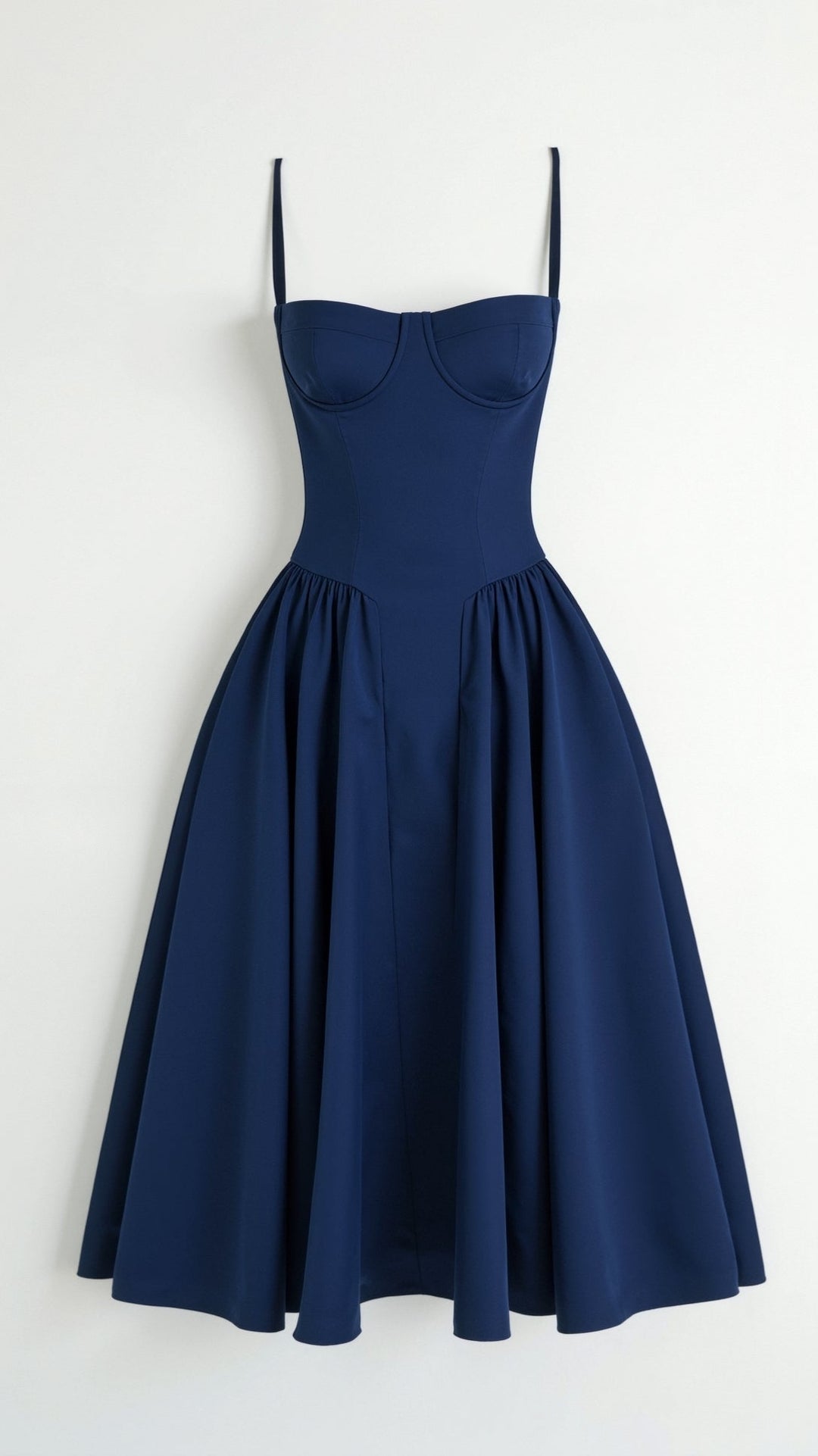 Olivia Sydney - Structured Bodice Midi Dress