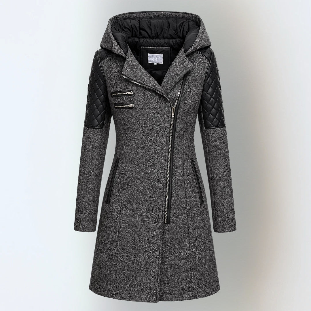 Olivia Sydney - Padded Winter Coat with Zipper