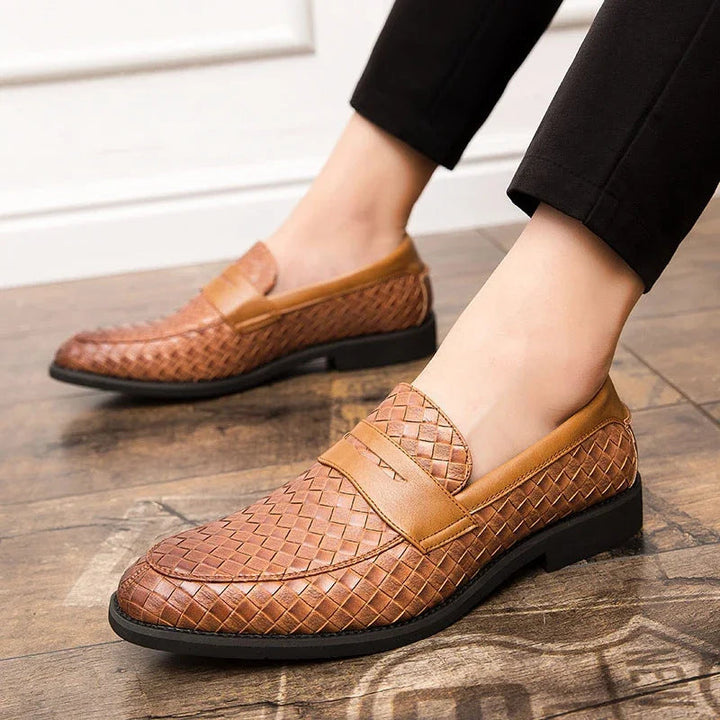 Olivia Sydney - Elegant Fabric Loafers