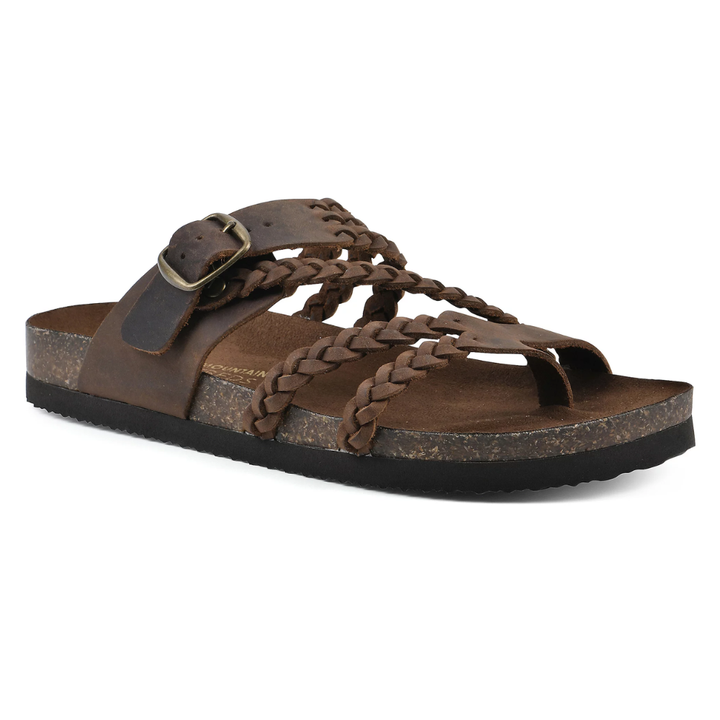 Olivia Sydney - Braided Strap Orthopedic Sandal