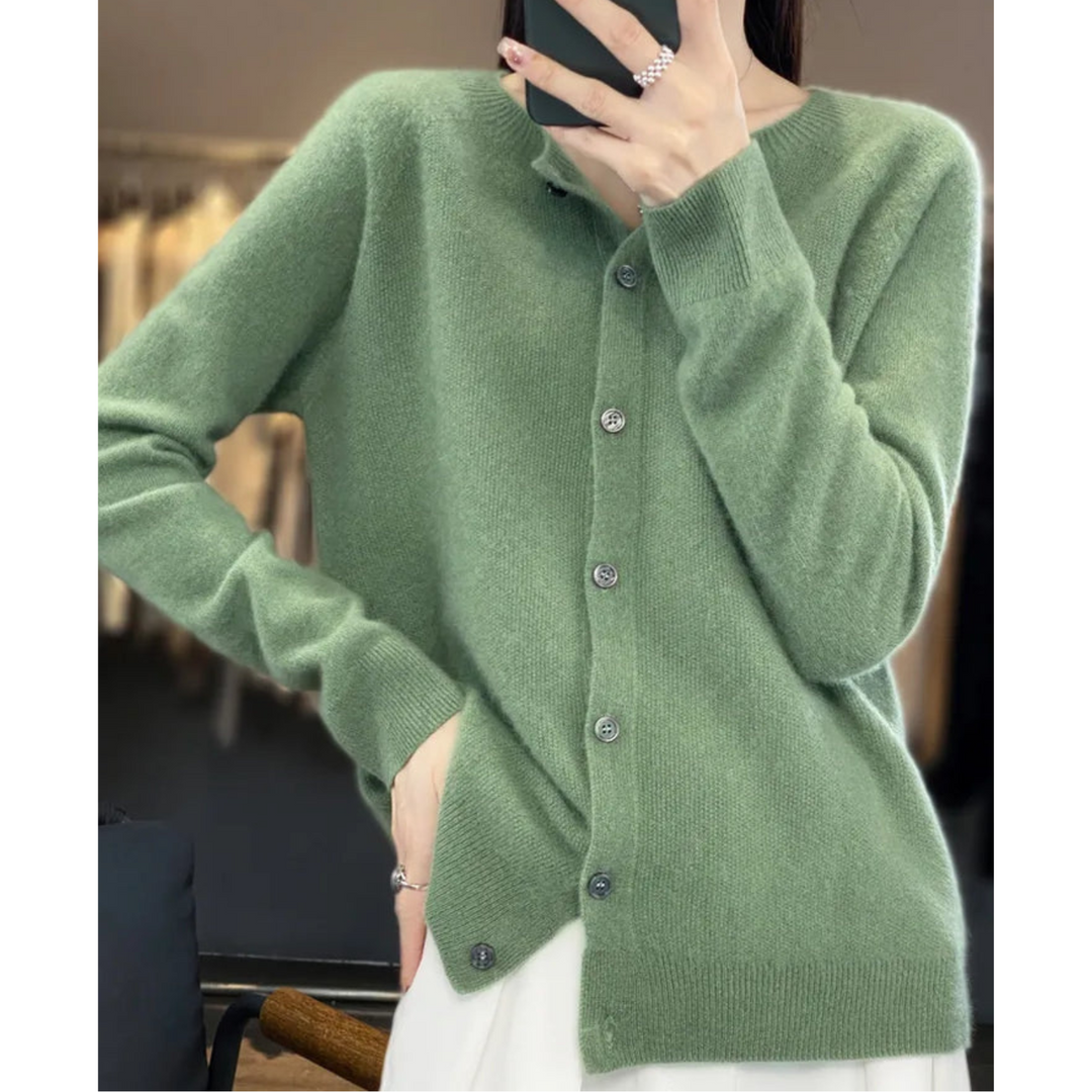 Olivia Sydney - Women's Merino Wool Round Neck Sweater