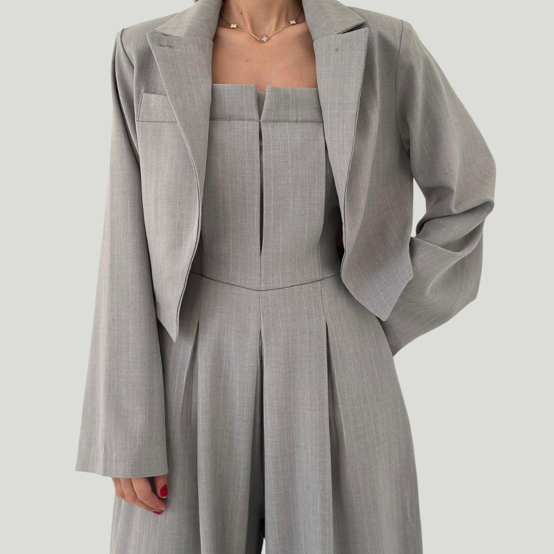 Olivia Sydney - Elegant Bustier Set with Jacket