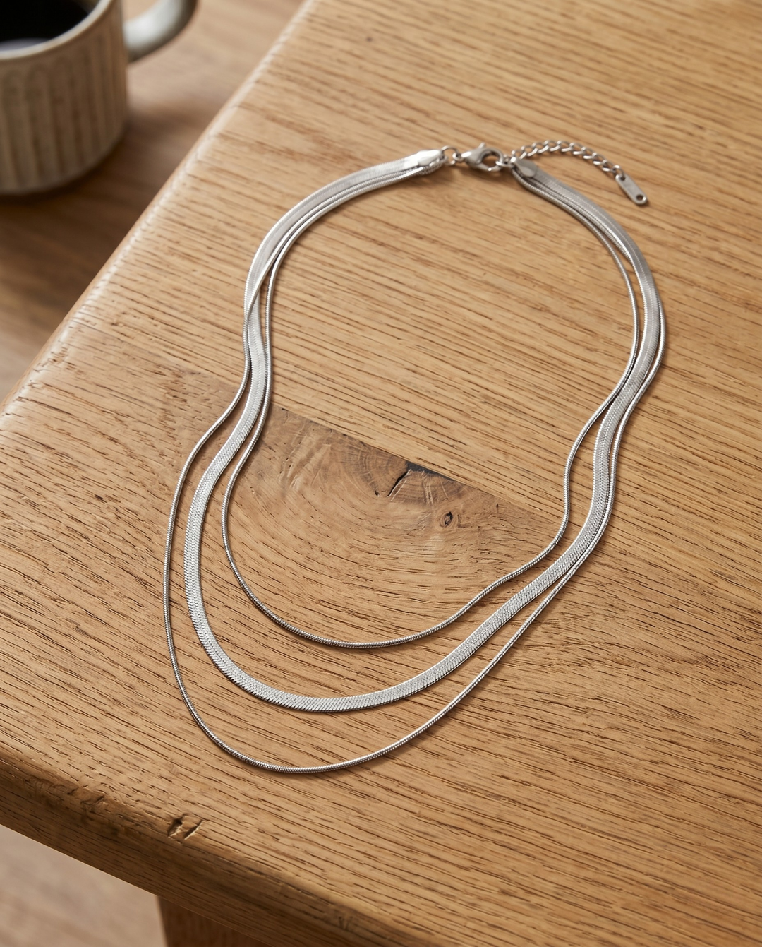 Olivia Sydney - Silver Layered Necklace