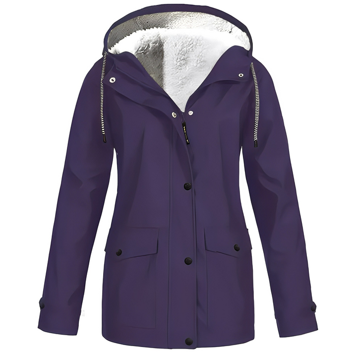 Olivia Sydney - Women's Raincoat with Fleece Lining