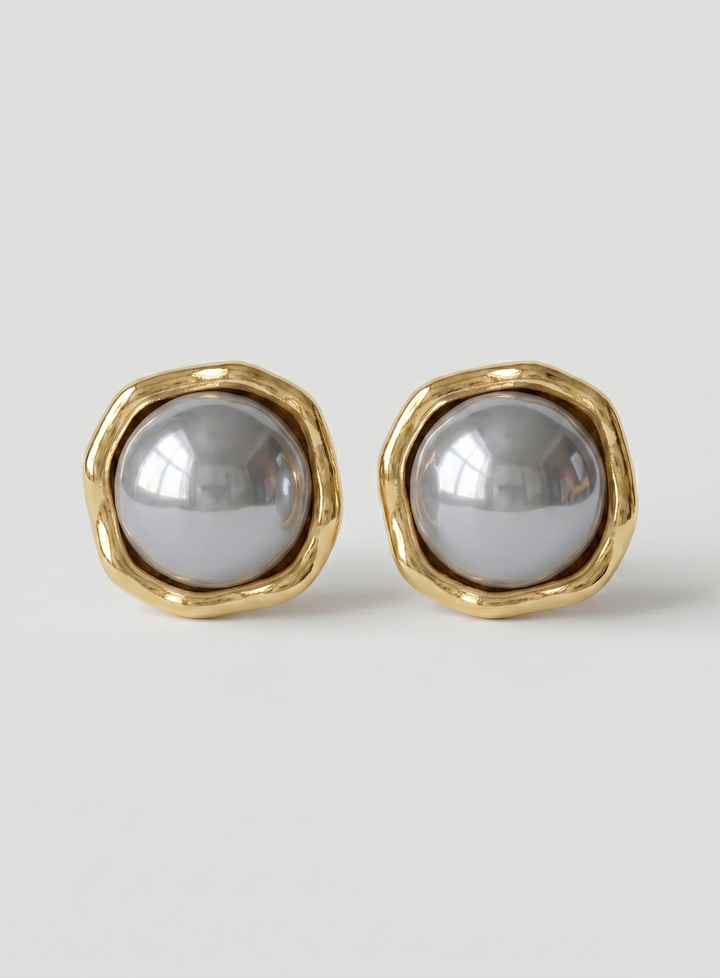 Olivia Sydney - Framed Pearl Earrings