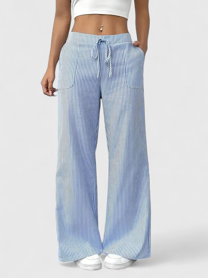 Olivia Sydney - Comfortable Wide-Leg Pants with Elegant Details
