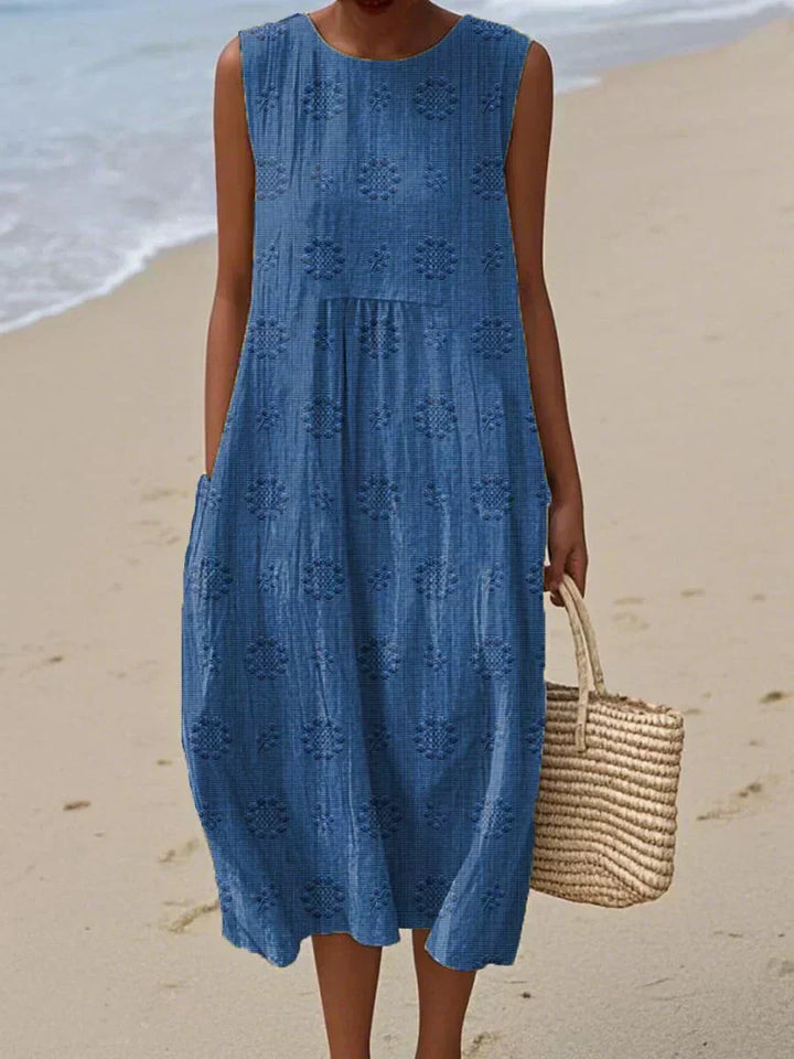 Olivia Sydney - Sleeveless Cotton Dress