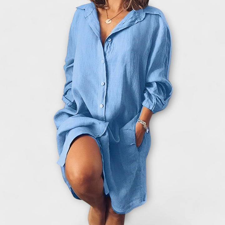 Olivia Sydney - Casual Linen Blouse