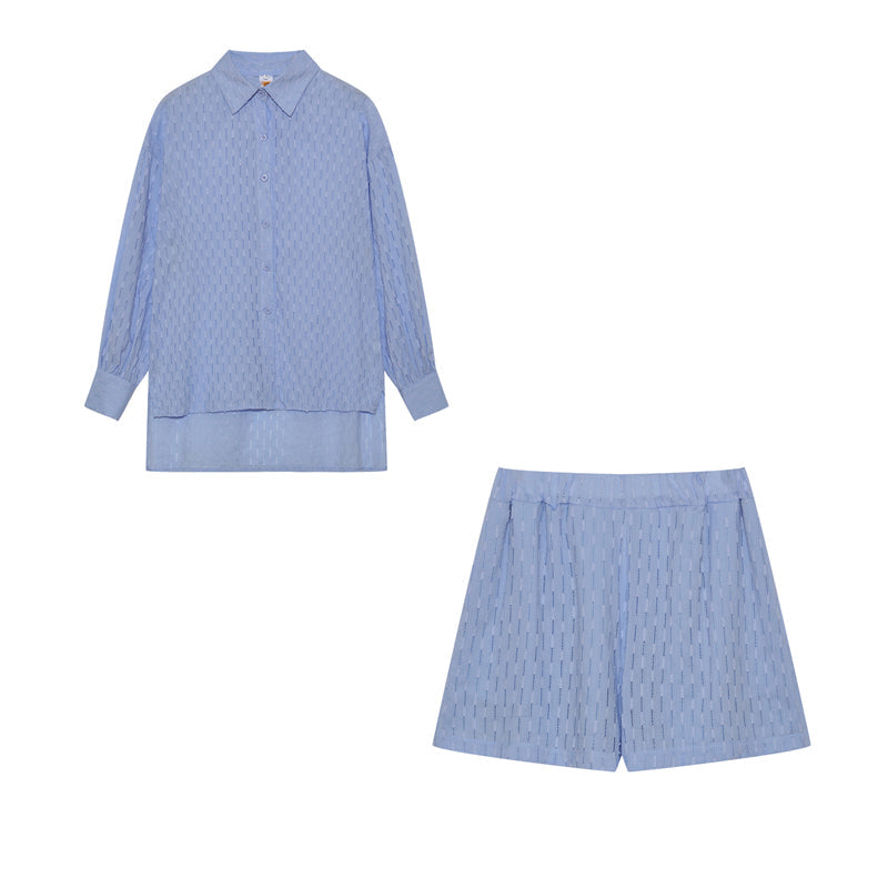 Olivia Sydney - Chic Shirt and Shorts Set