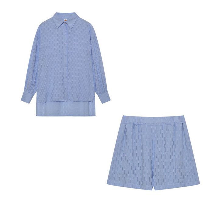Olivia Sydney - Chic Shirt and Shorts Set
