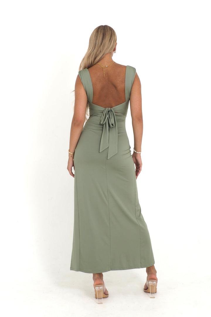 Olivia Sydney - Sculpted Long Dress
