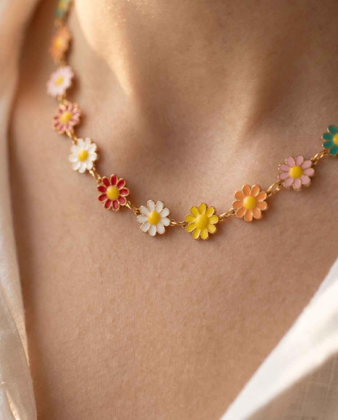 Olivia Sydney - Daisy Garden Necklace