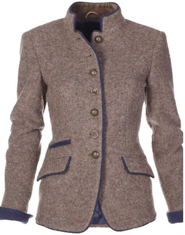 Olivia Sydney - Handcrafted Material Coat