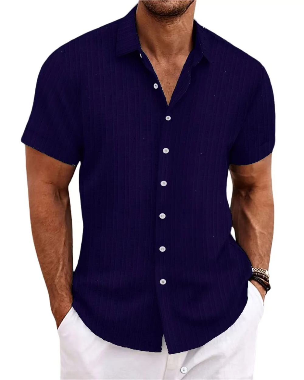Olivia Sydney - Casual Short Sleeve Shirt