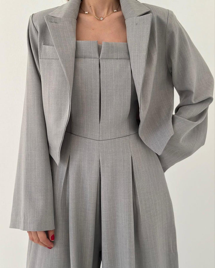 Olivia Sydney - Elegant Bustier Set with Jacket