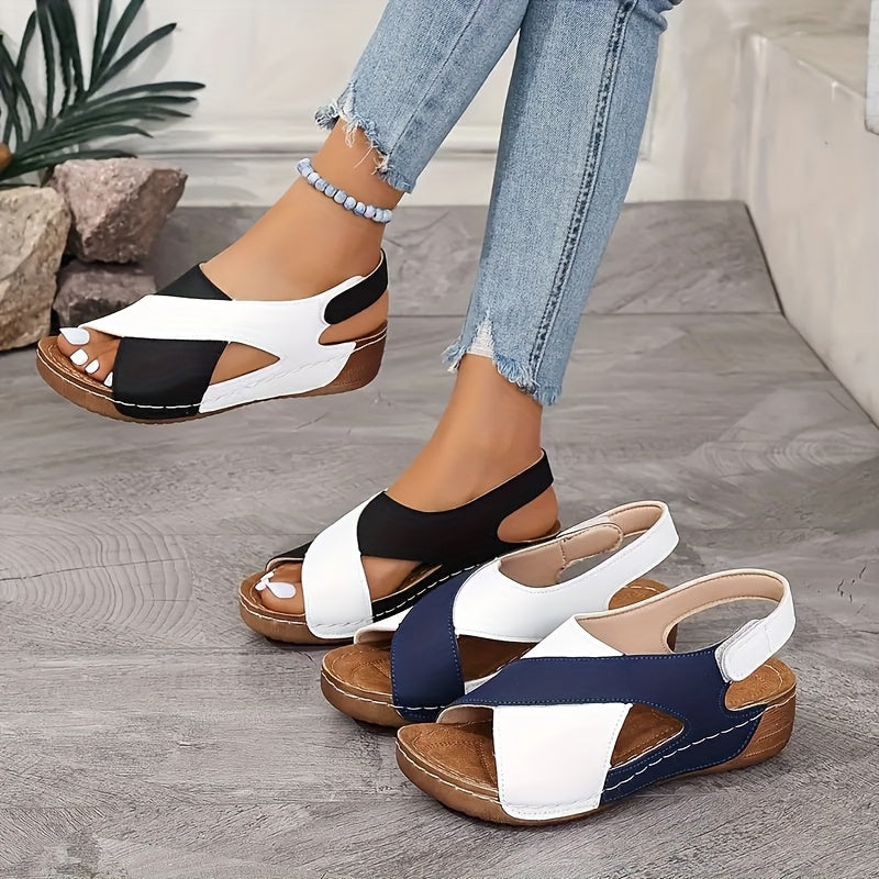 Olivia Sydney - Light and Comfortable Granada Wedge Sandals