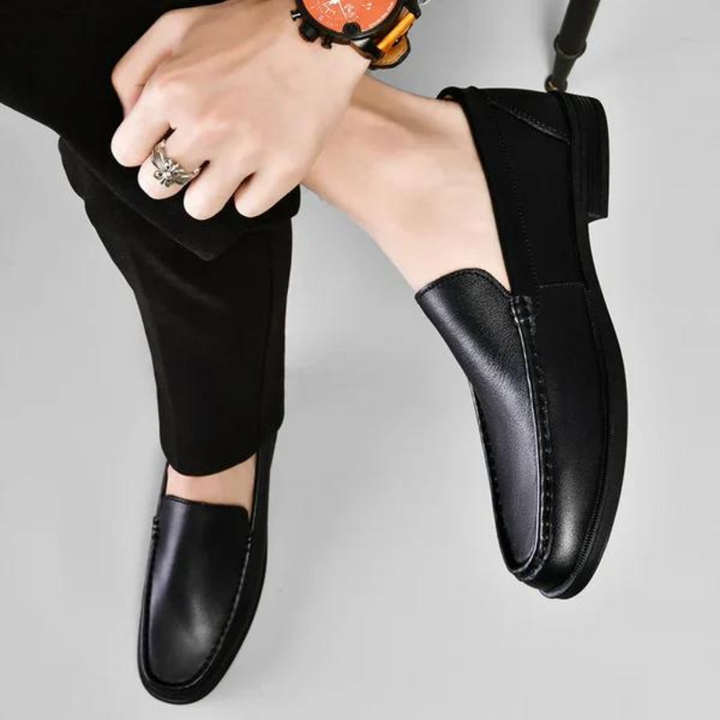 Olivia Sydney - Elegant Leather Loafers