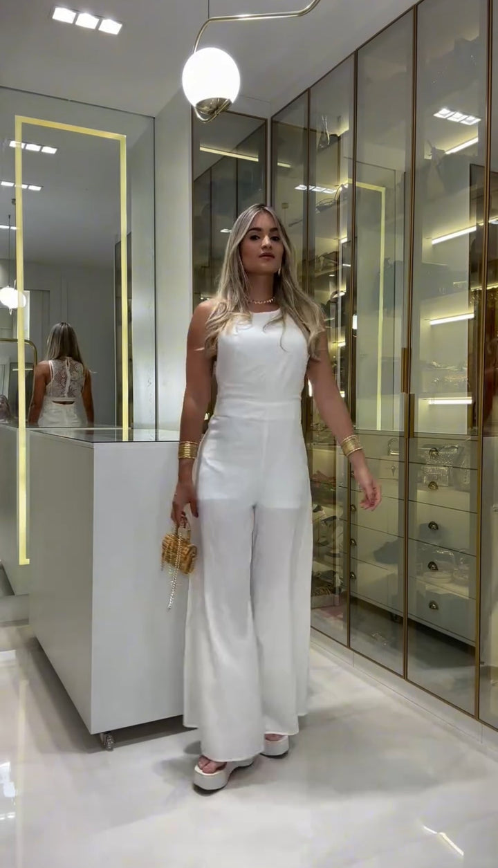 Olivia Sydney - Lace Jumpsuit