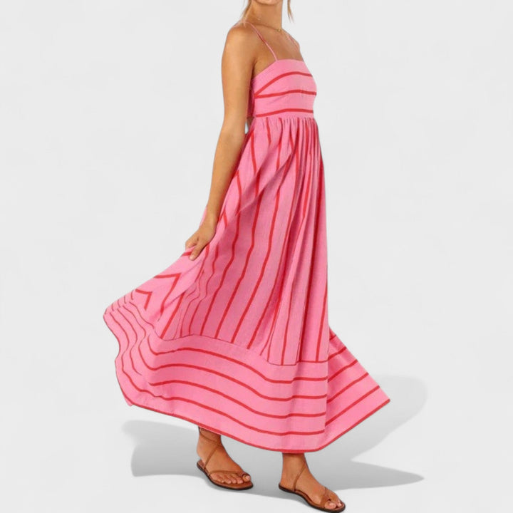 Olivia Sydney - Long Striped Dress
