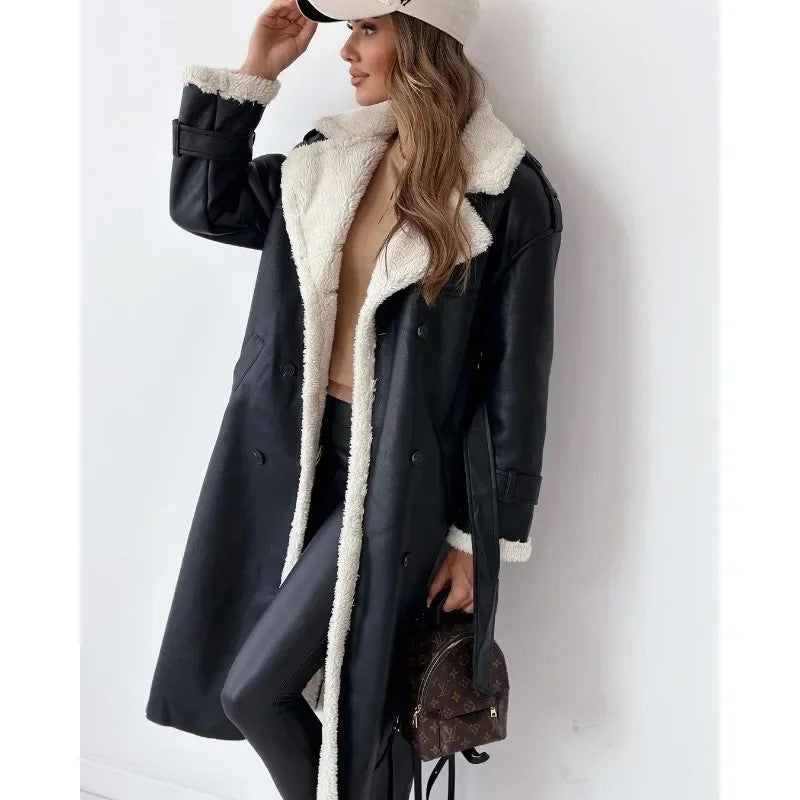 Olivia Sydney - Elegant Coat with Flaps