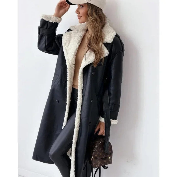 Olivia Sydney - Elegant Coat with Flaps
