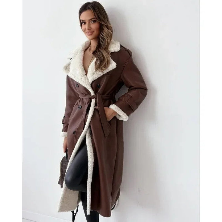 Olivia Sydney - Elegant Coat with Flaps