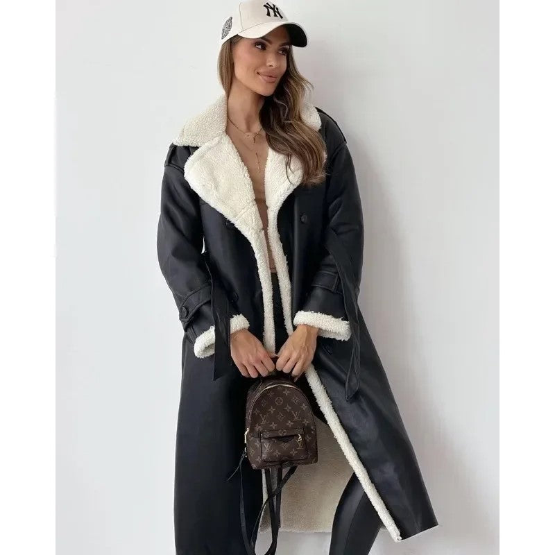 Olivia Sydney - Elegant Coat with Flaps