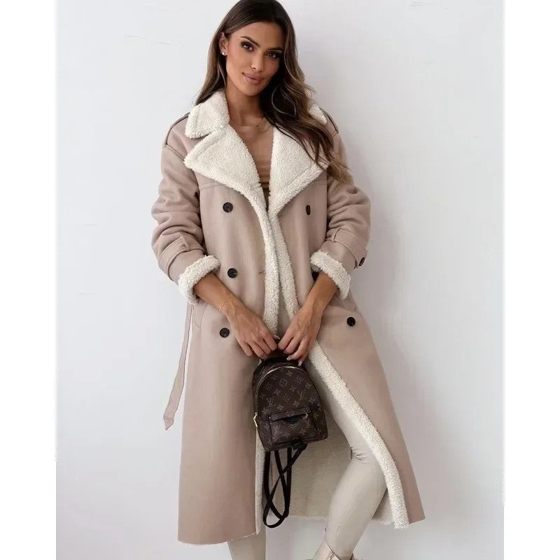 Olivia Sydney - Elegant Coat with Flaps