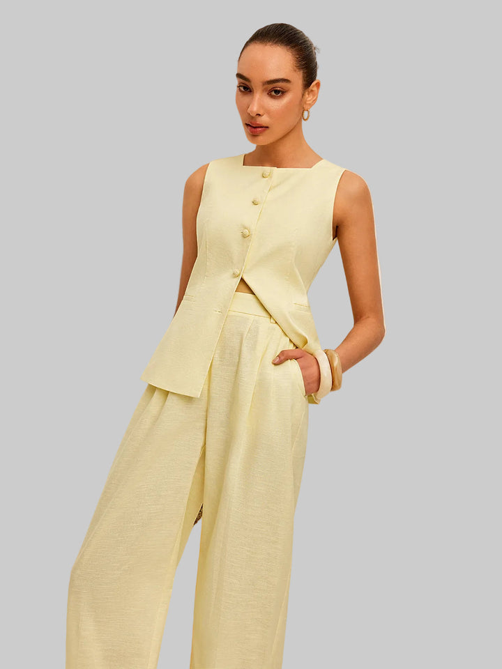Olivia Sydney - Elegant Blouse and Pants Set