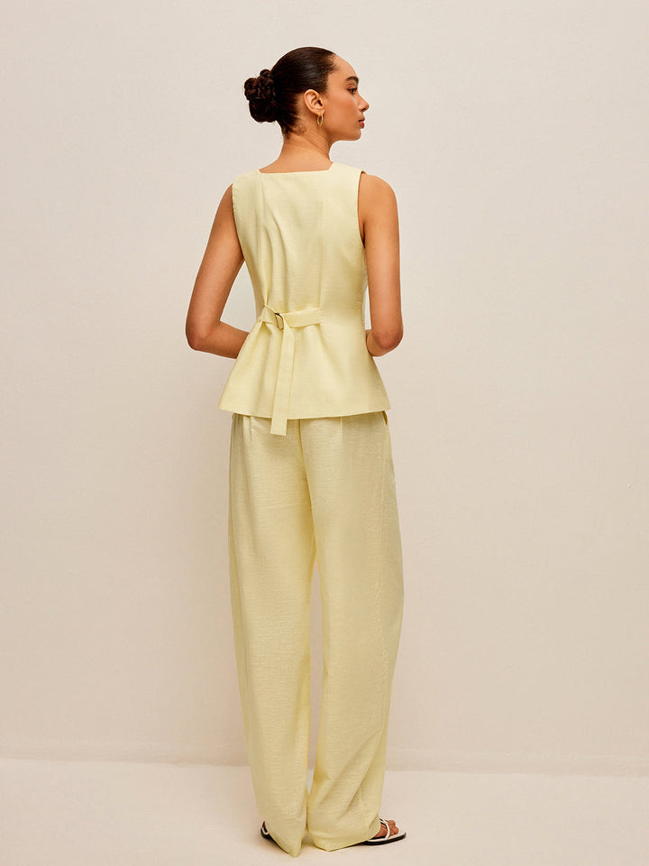 Olivia Sydney - Elegant Blouse and Pants Set