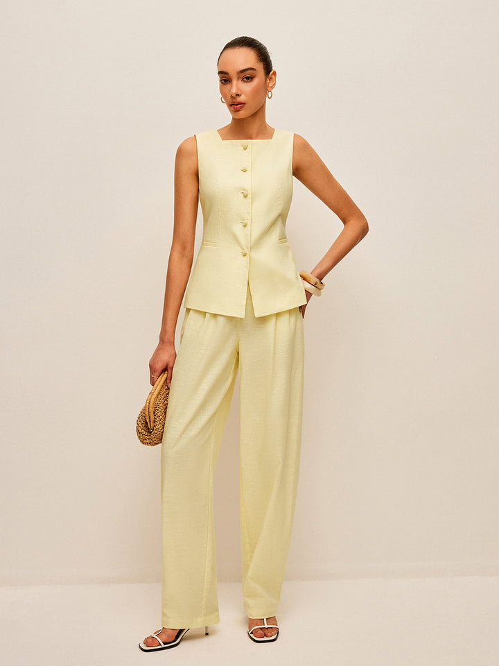 Olivia Sydney - Elegant Blouse and Pants Set