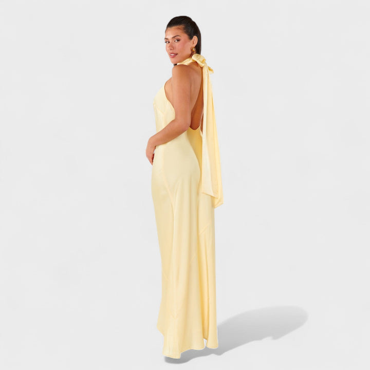 Olivia Sydney - Satin Bow Dress