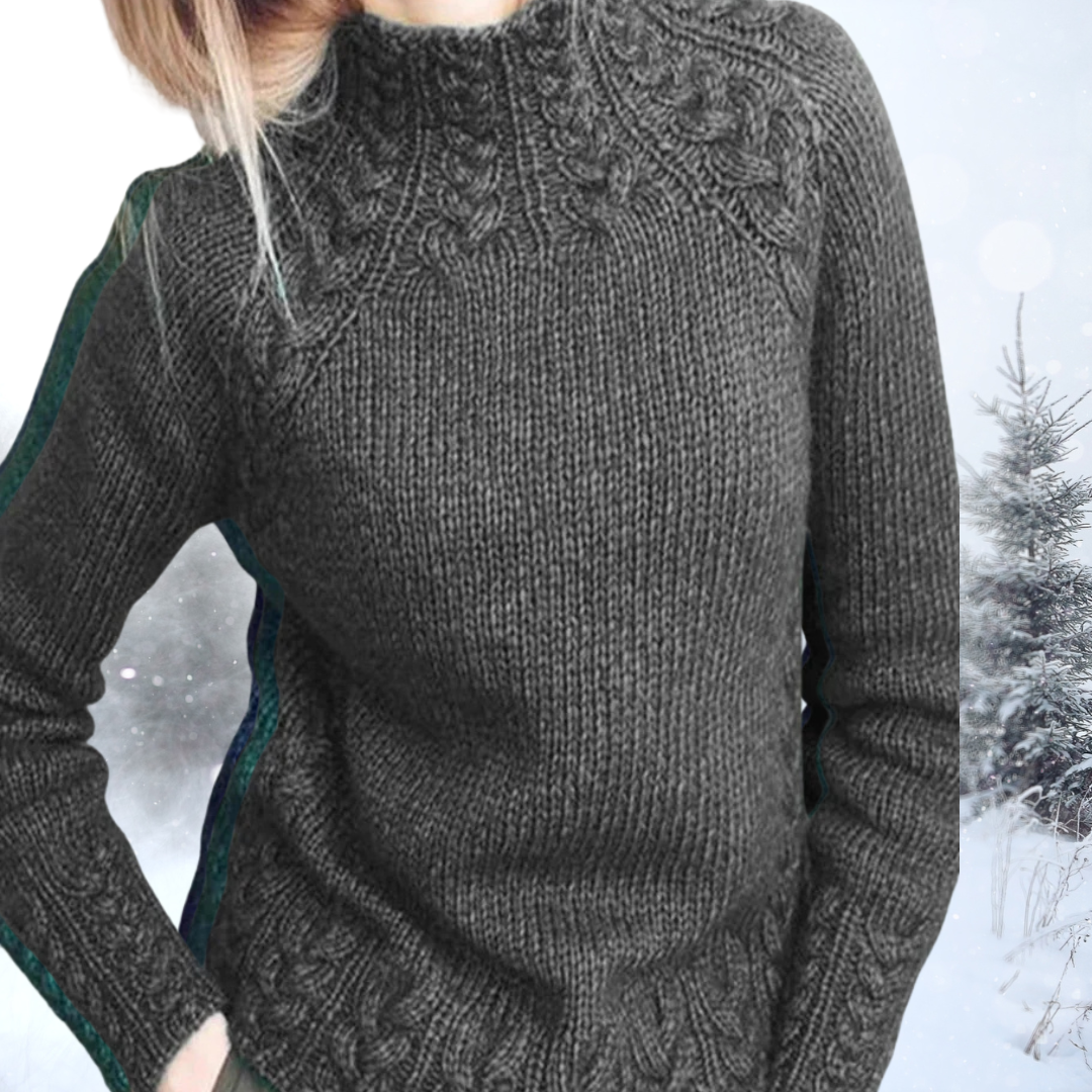 Olivia Sydney - Elegant High Neck Sweater