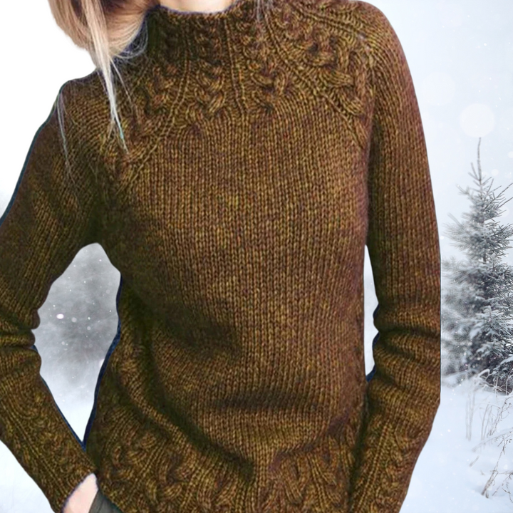 Olivia Sydney - Elegant High Neck Sweater