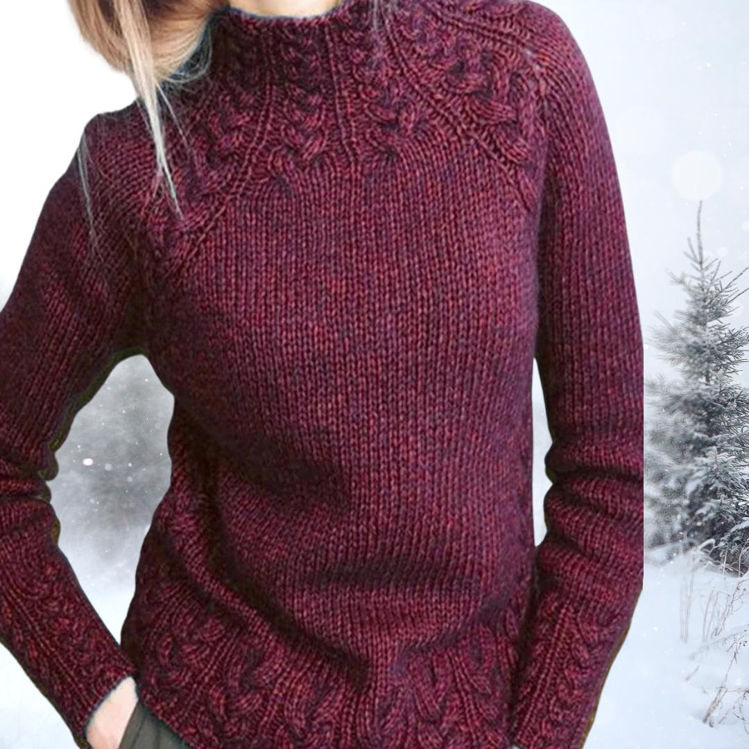 Olivia Sydney - Elegant High Neck Sweater